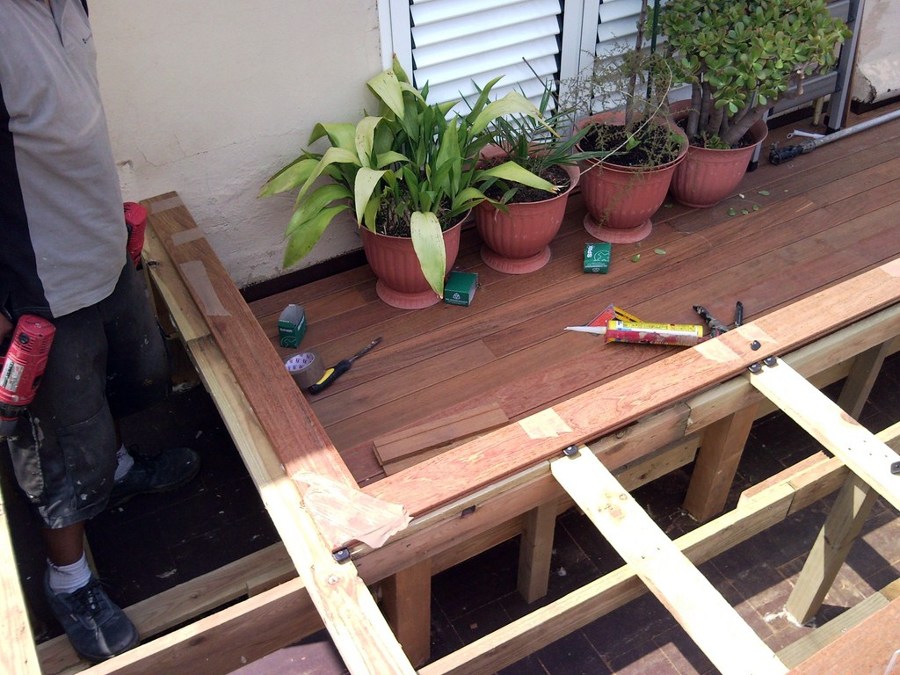 TARIMA EXTERIOR IPE EN ÁTICO