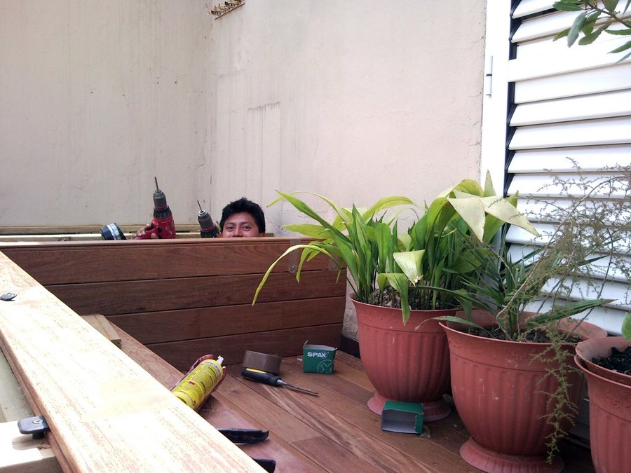 TARIMA EXTERIOR IPE EN ÁTICO