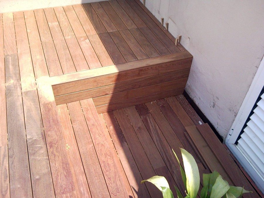 TARIMA EXTERIOR IPE EN ÁTICO