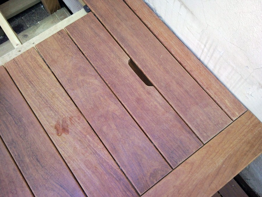 TARIMA EXTERIOR IPE EN ÁTICO