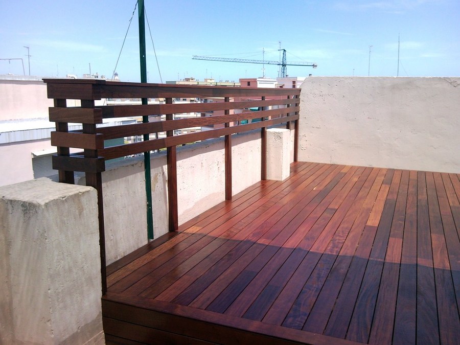 TARIMA EXTERIOR IPE EN ÁTICO