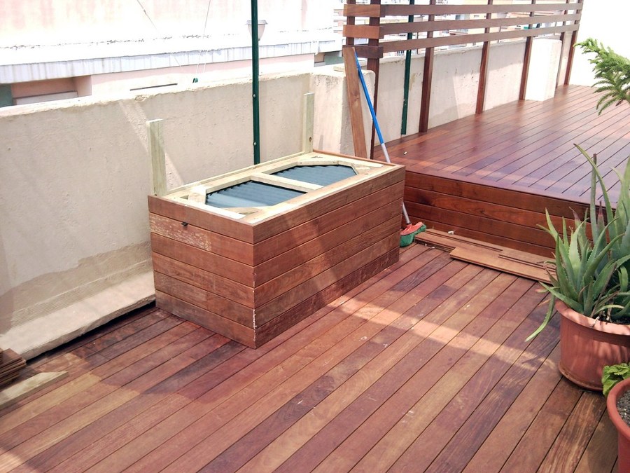 TARIMA EXTERIOR IPE EN ÁTICO