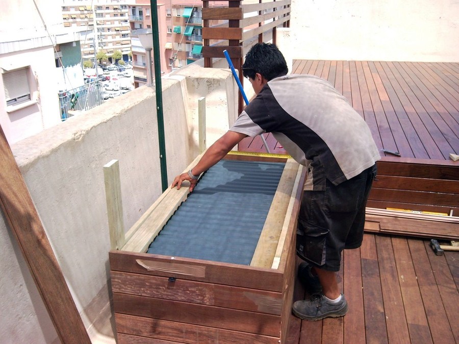 TARIMA EXTERIOR IPE EN ÁTICO