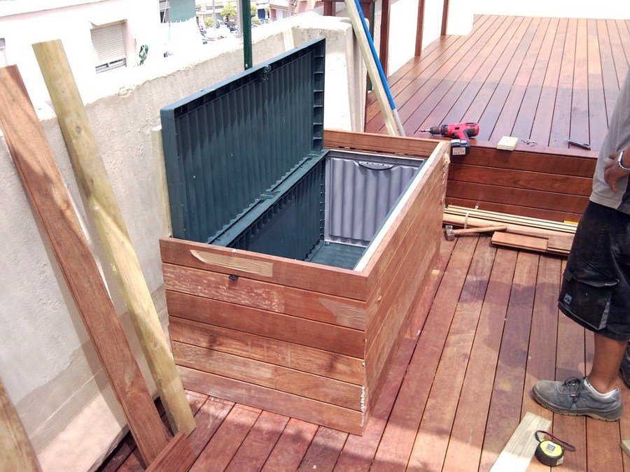 TARIMA EXTERIOR IPE EN ÁTICO