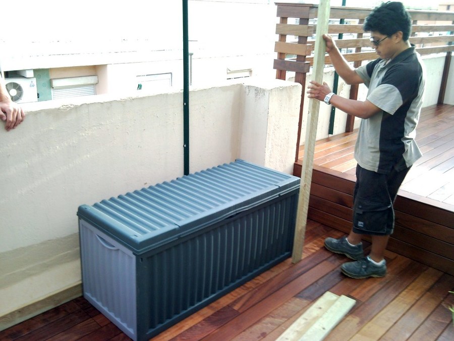 TARIMA EXTERIOR IPE EN ÁTICO