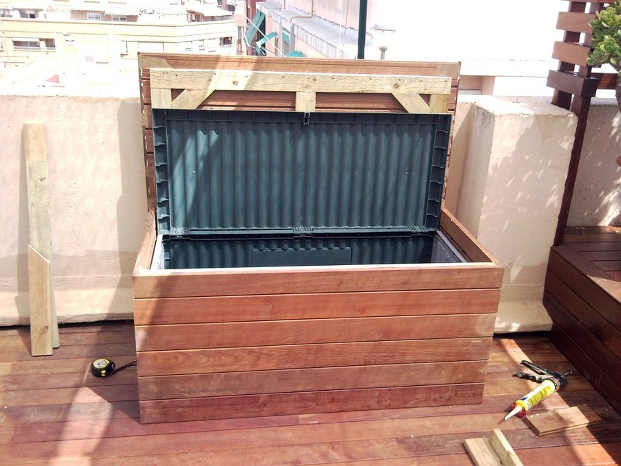 TARIMA EXTERIOR IPE EN ÁTICO