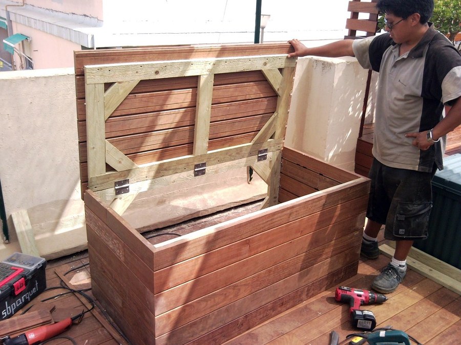 TARIMA EXTERIOR IPE EN ÁTICO