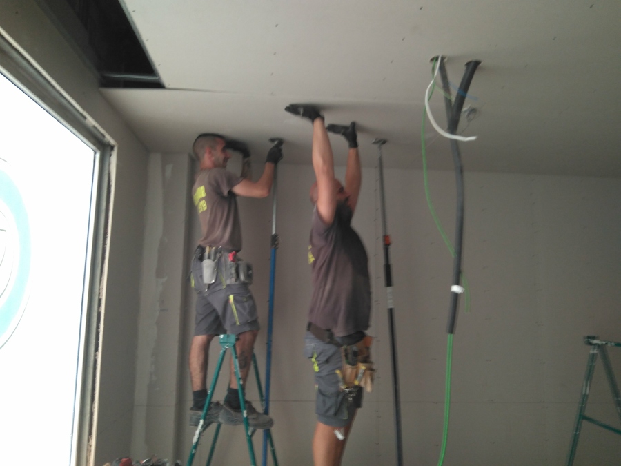 Techo continuo de pladur