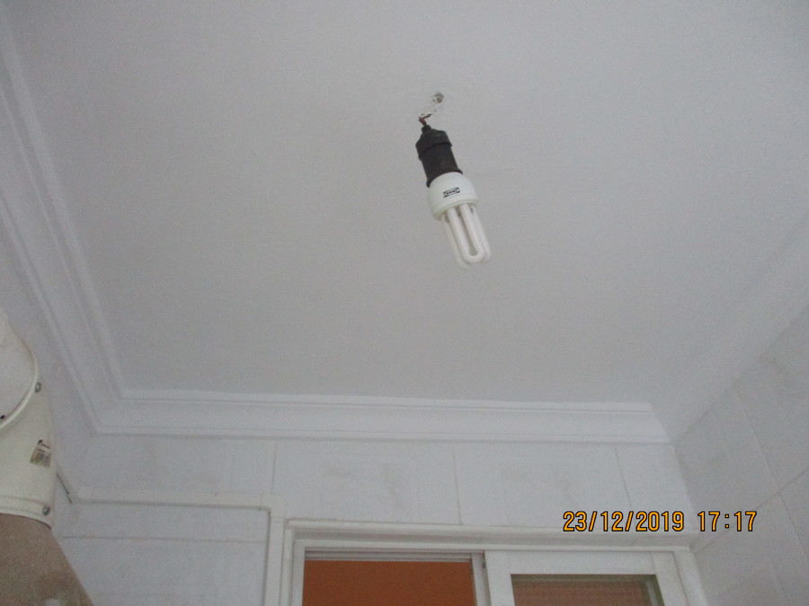 Techo cuarto de limpieza