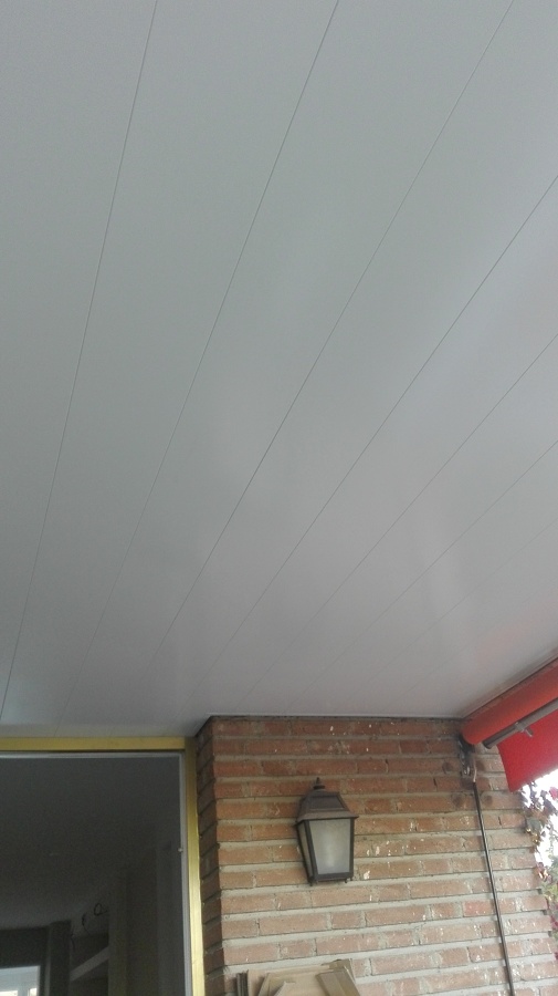 Techo de Aluminio lacado