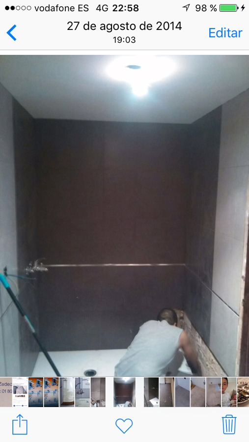 Techo de escayola , chapado y suelo