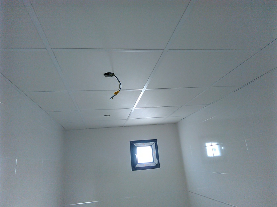 Techo desmontable baño