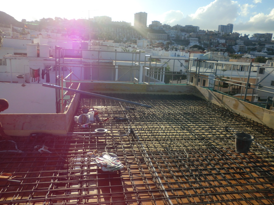 Techo Hormigón Armado en Cubierta