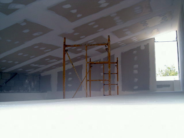 TECHO INCLINADO EN ALTURA