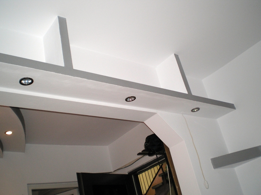 Techo pladur con dibujos