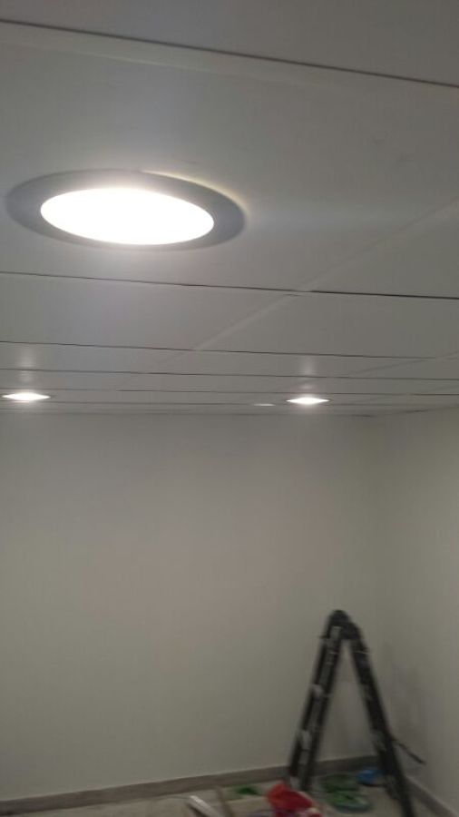 Techo registrable + downlight