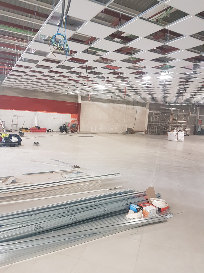 Techo registrable, mercadona el tablero