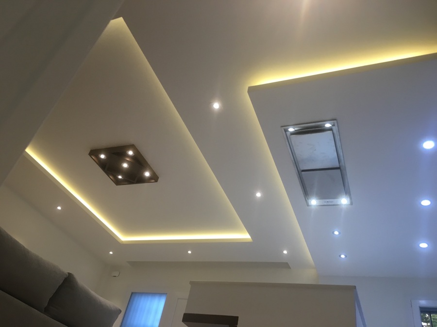 TECHO SALÓN -COCINA APARTAMENTO