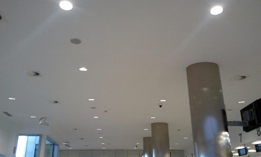    TECHO  SIN PANELES .  AVE, Valencia