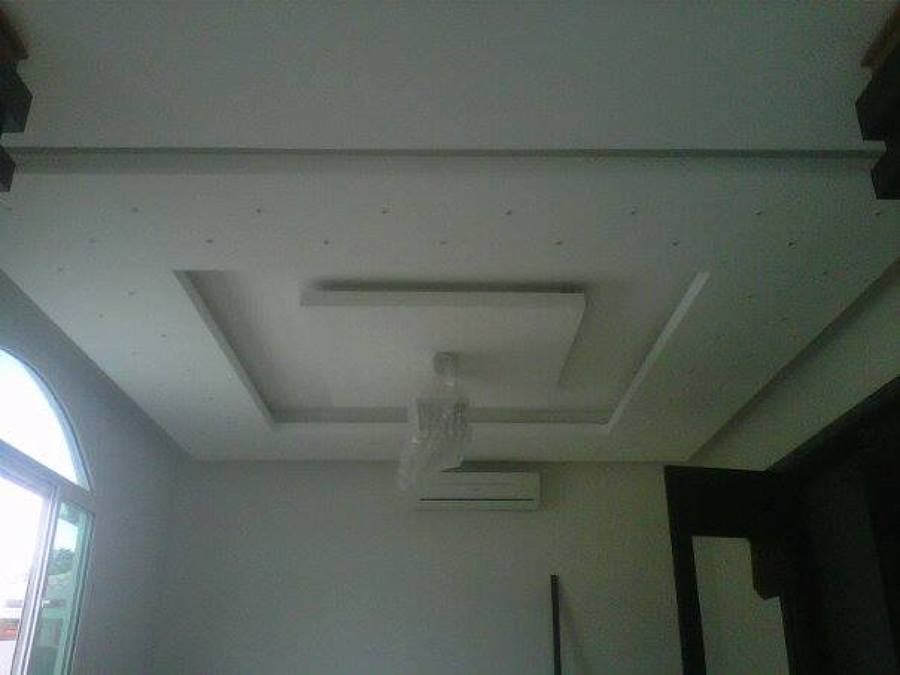techos con acabado de yeso