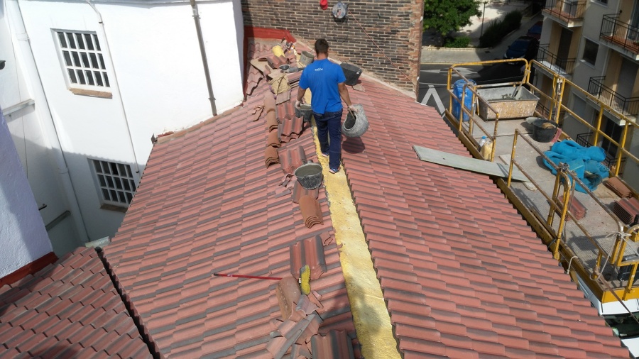 Tejado comunidad propietarios