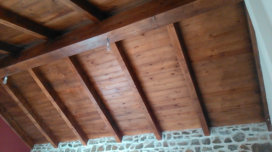 Tejado de madera 