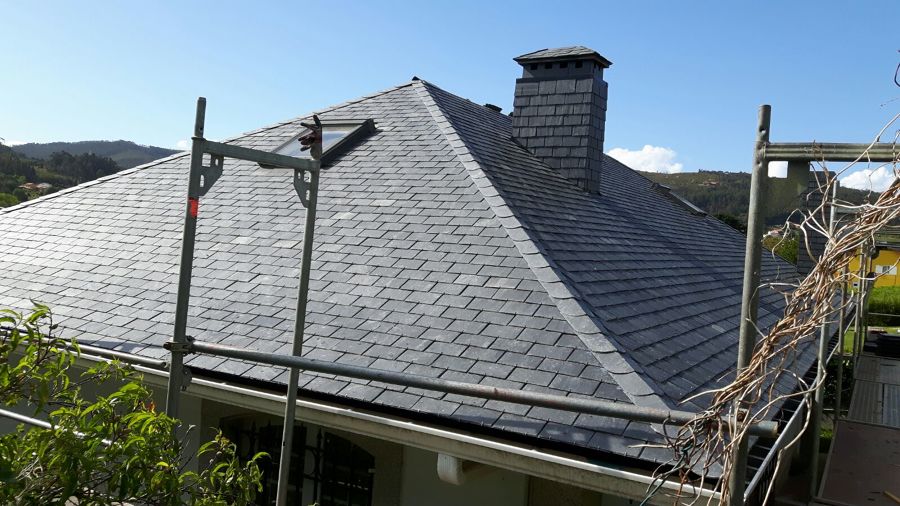 Tejado de Pizarra natural