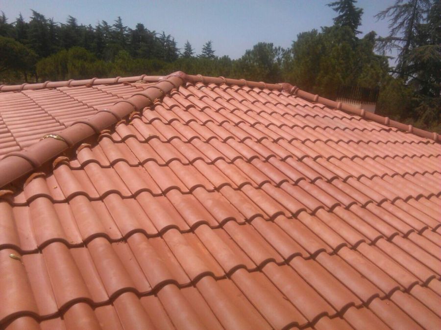 Tejado nuevo realizado en 4 aguas