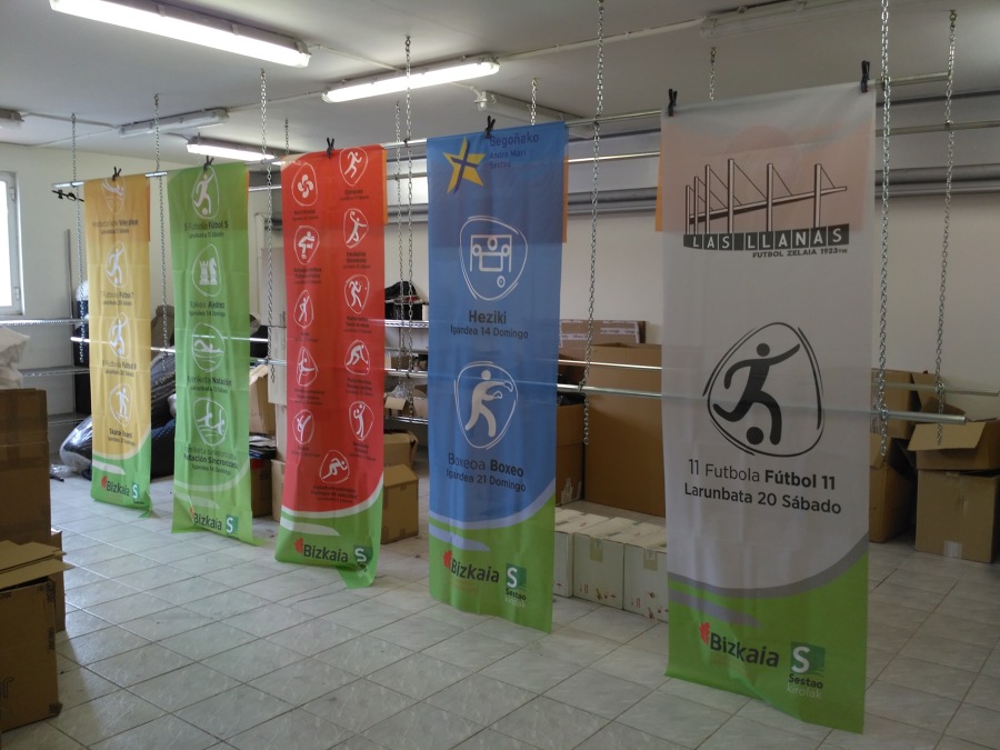 Telas de Bandera Impresas