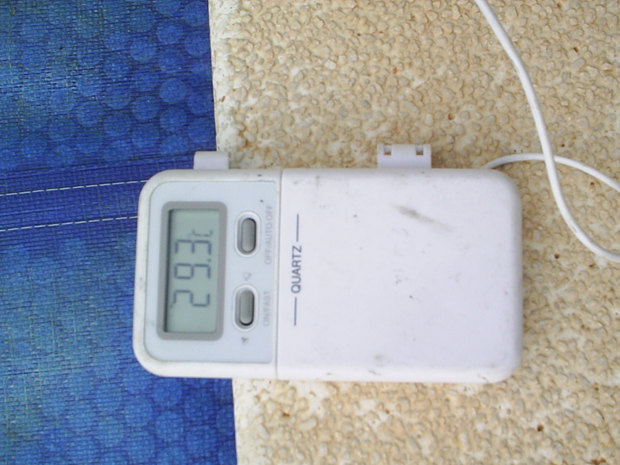 temperatura agua piscina