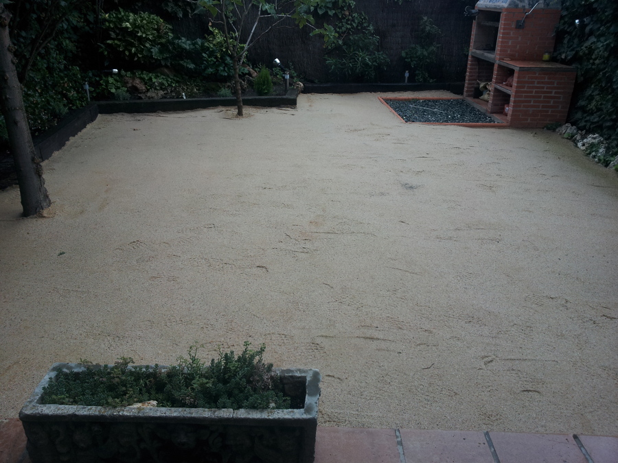 TERMINACION DE NIVELACION DEL TERRENO