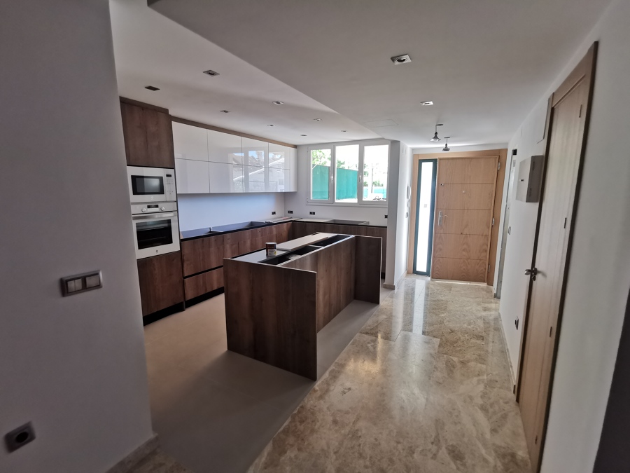 Terminando la cocina