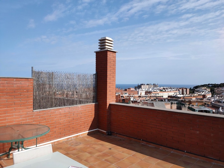 Terraza antes de la instalación