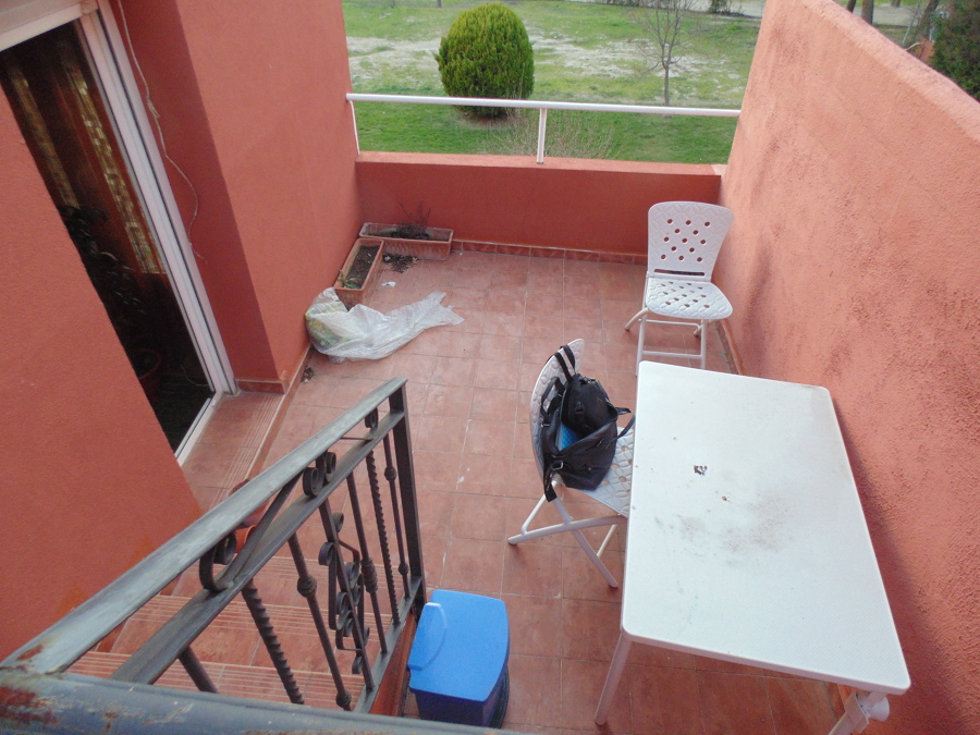 Terraza antes de llevar a cabo el proyecto