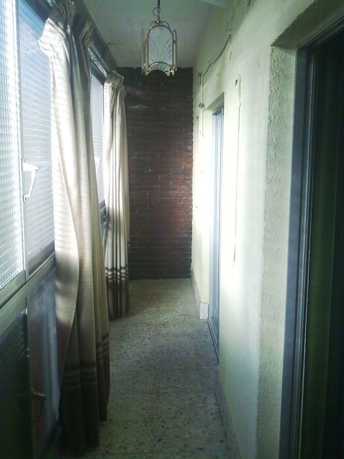 Terraza cerrada original