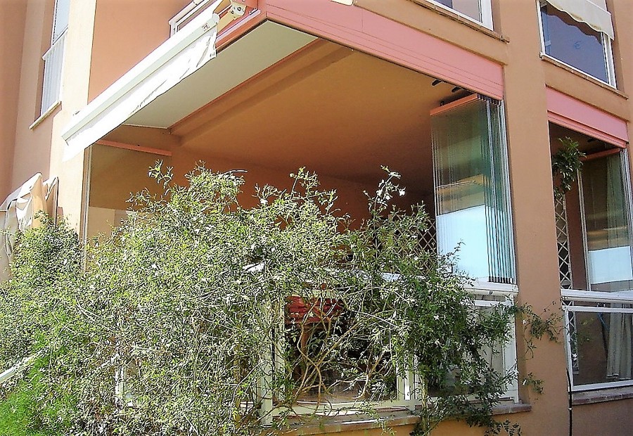 Terraza completamente abierta