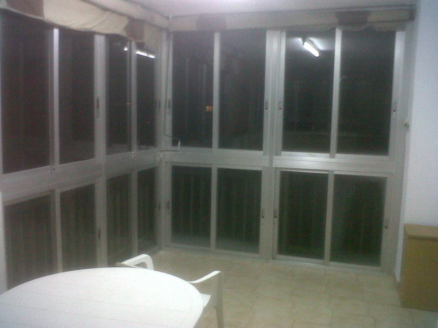 Terraza cubierta antes de la reforma