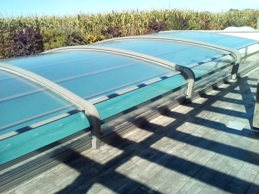 Terraza de piscina en madera impresa 3