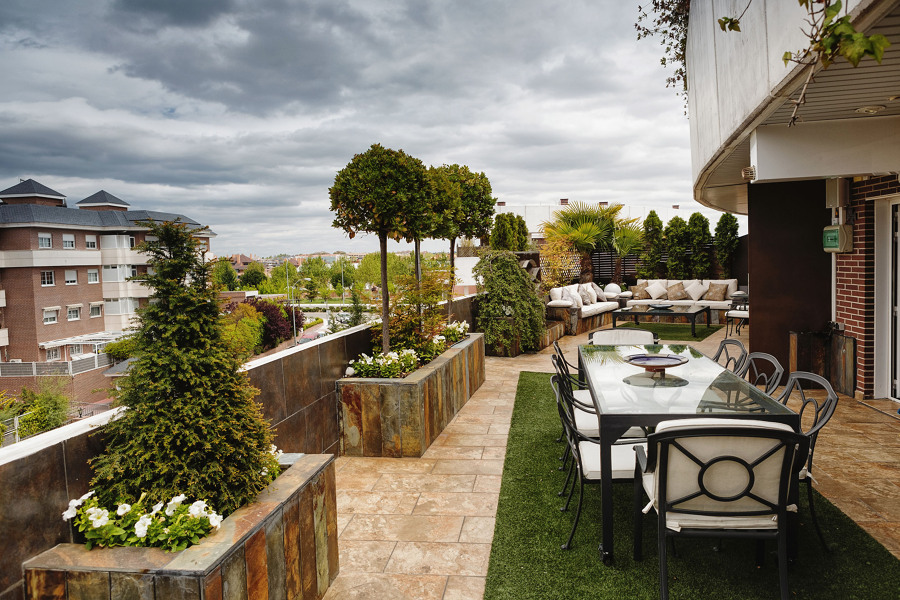 Terraza diseño Estudio Pedro Alajarín Paisajismo