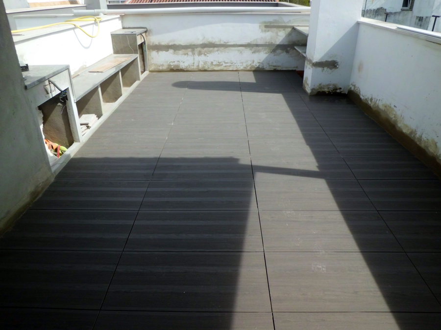 Terraza en ejecucuón