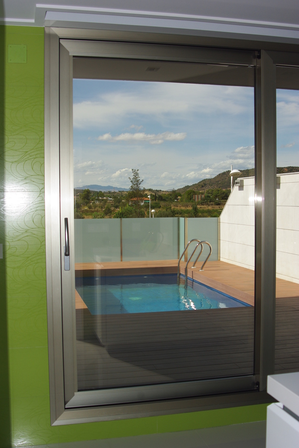 Terraza en primera planta desde cocina