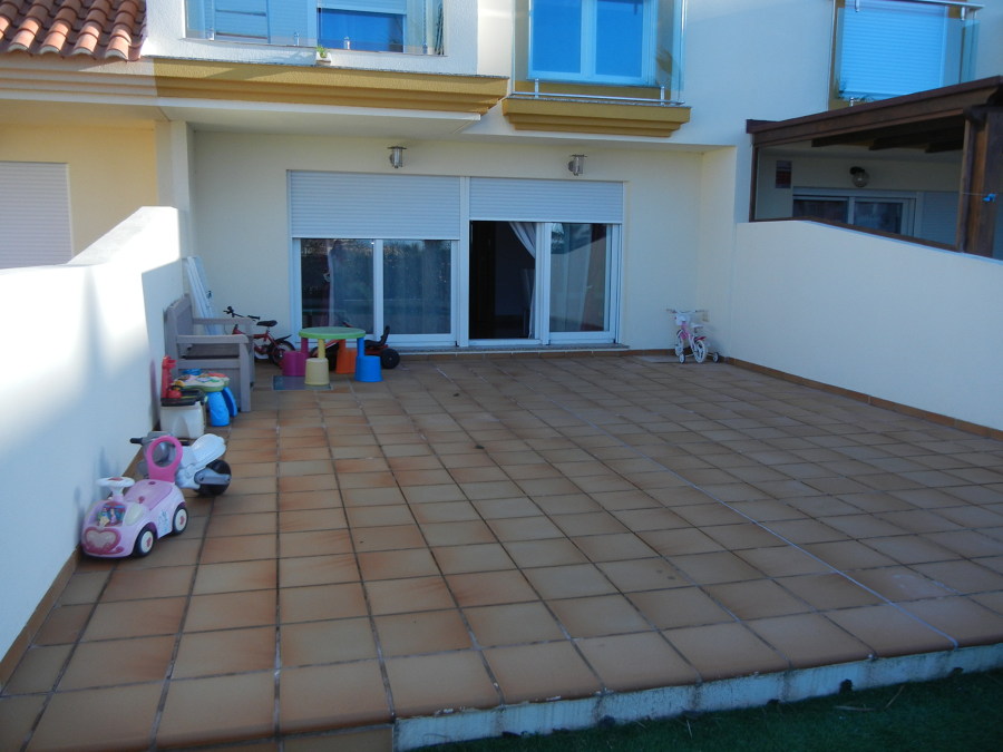 Terraza en su estado actual