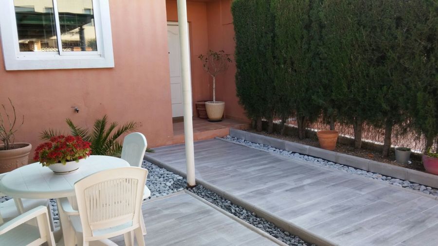 Terraza exterior Valencia