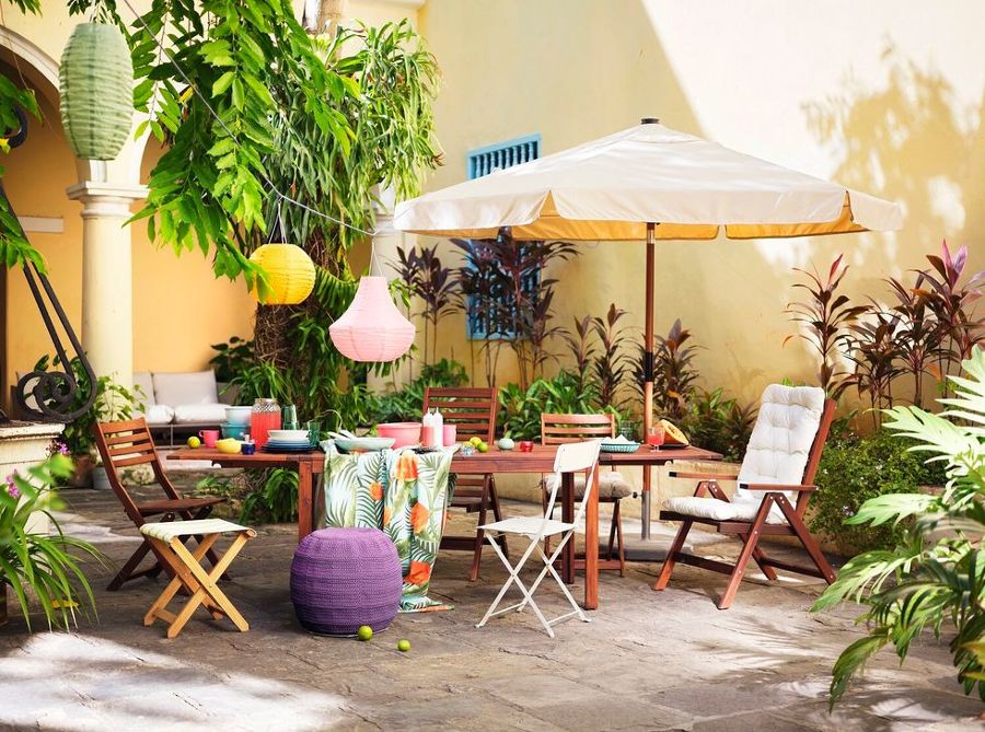 Terraza nueva colección verano 2020 IKEA