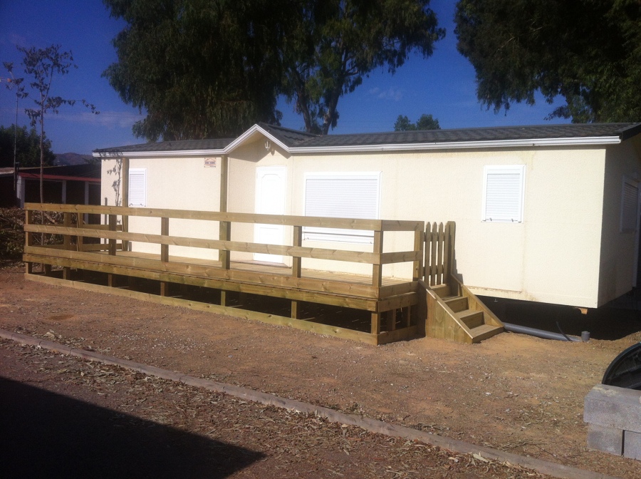terraza o decking terminado