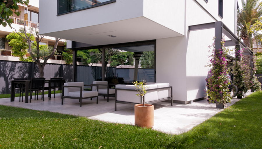 Terraza privada exterior