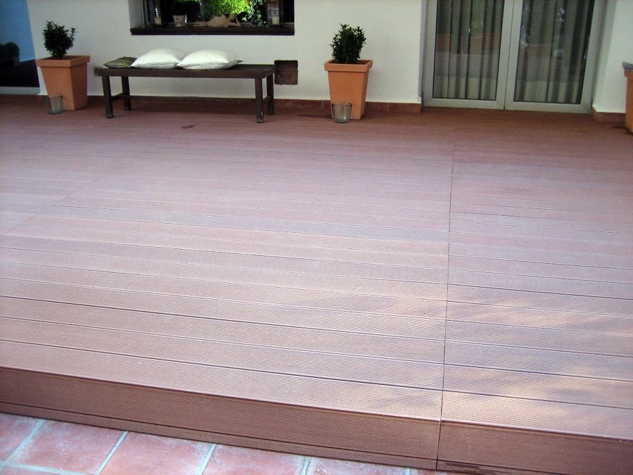 Terraza realizada en Barcelona