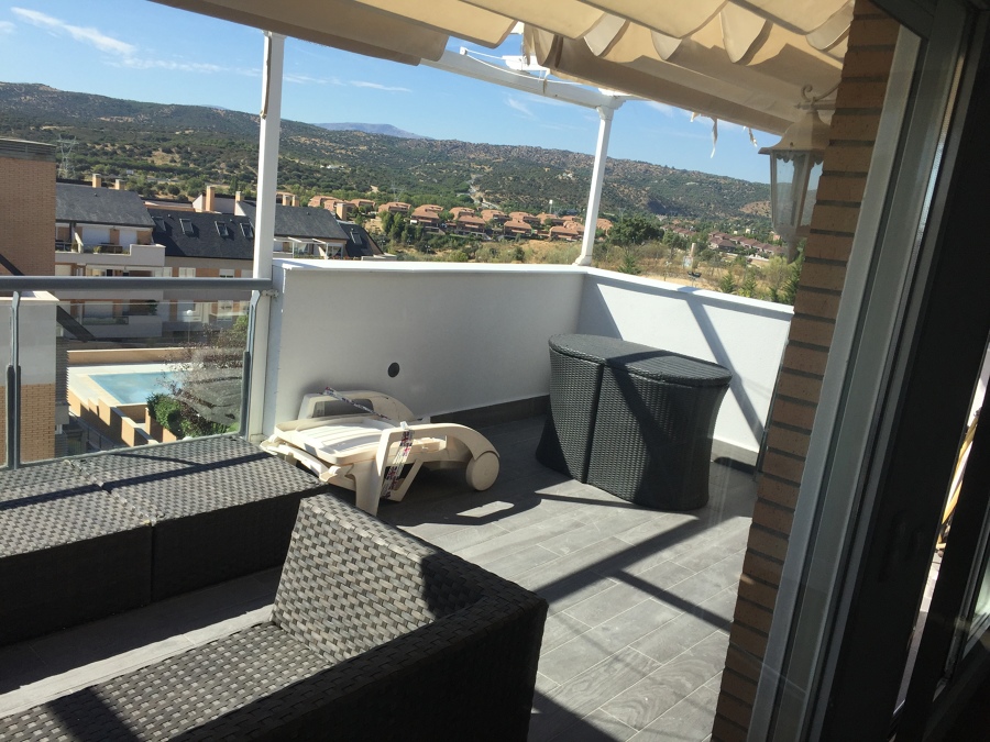 Terraza renovada