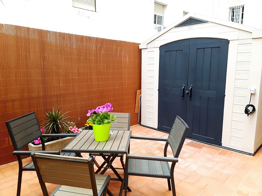 Terraza, resultado final 