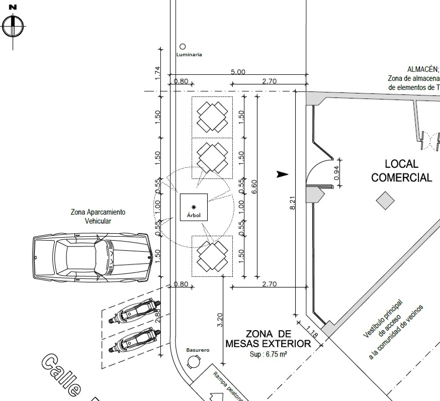 Terraza Rocafort - Barcelona